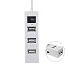 LipiWorld 4 Port USB Hub with Switch and LED Indicator (White) RS.199.00
