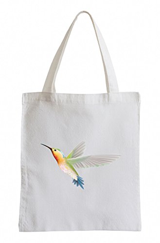 Raxxpurl Hummingbird Fun Jute Bag
