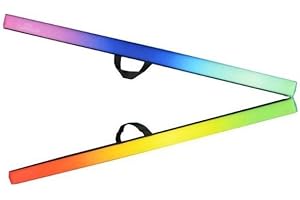 Cannons UK 8ft 240cm Folding Gymnastics Faux Suede Training Balance Gym Beam…