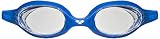Material duro arena arena Spider Gafas de Natación, Unisex Adulto, Transparente/Azul, Universal