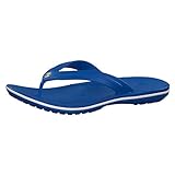 crocs size 7 toddler Suela ligera y sin marcas. Crocs Crocband Flip, Chanclas Unisex Adulto, Azul (Bright Cobalt/White 4kg), 45/46 EU