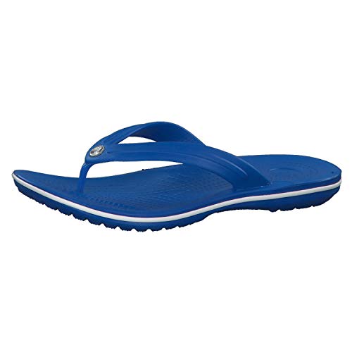 Crocs Crocband Flip, Chanclas Unisex Adulto, Azul (Bright Cobalt/White 4kg), 39/40 EU