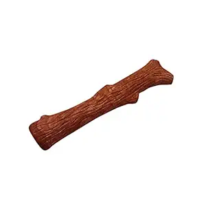 Dogwood Durable Real Wood Dog Chew Toy for Medium Dogs, Safe and Durable Chew Toy by Petstages, Mesquite Flavor, Medium