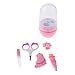 Produktbild Baoblaze 4-teiliges Set Babypflege Gesundheits-Set Baby Nagelschere Nagelknipser Maniküre - Rosa