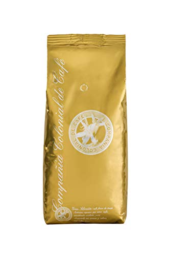 Cafe en Grano Natural 100% 1kg  Espresso intenso mezcla arabica y robusta consumo diario profesional Comercio Justo