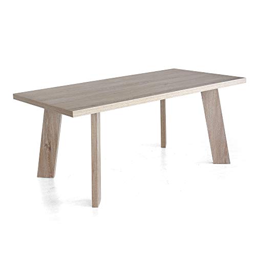 Cribel Patos Tavolo, Legno in Rovere, rettangolare