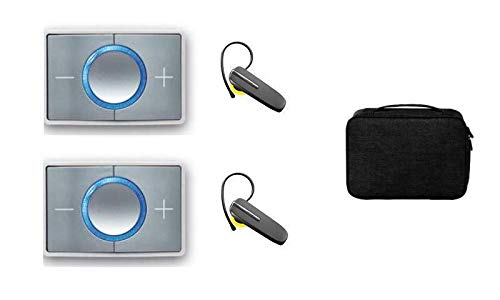 CEECOACH 2 Bluetooth Duo Weiss Set - Jabra Bluetooth + Tasche