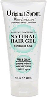 Original Sprout Natural Hair Gel, Medium Hold 118 ml