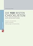 Image de Die 150 besten Checklisten zur Beschaffung: - Disposition und Lagerwirtschaft - Märkte und Lieferan