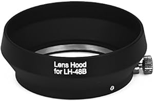 FITTINGS4YOU Osłona przeciwsłoneczna kompatybilna z Olympus M.Zuiko Digital 17 mm f/1.8 ED LH-48B LH-48
