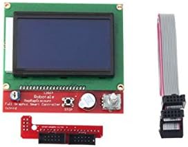 Robodo MO34 128x64 Graphical LCD Module, Green