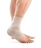 Knöchelbandage mit anatomisch geformter Silikoneinlage hinter jedem Knöchelknochen