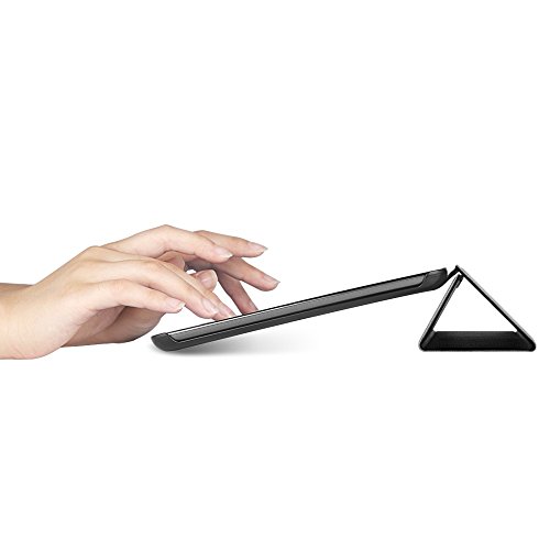 EasyAcc Samsung Galaxy Tab A 9.7 Hülle – mit Standfunktion und Automatischem Schlaf Funktion (Schwarz) - 5