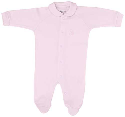 Cambrass Unisex Baby All in One Plain Egyptian Cotton Playsuit -