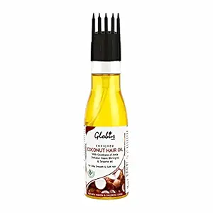 Globus Naturals Enriched Coconut Hair Oil With Goodness Of Amla Shikakai Neem Bhringraj & Sesame oil 100 ml