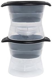 Sphere Ice Moulds Ice Cube Trays Set of 2