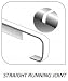 Produktbild Kantenleiste für Arbeitsplatten, gerade, 30 mm, silberfarben