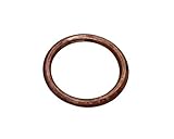 Lieferumfang: 1 Stück Auspuff Krümmer Dichtung 40x31,5x4 mm für Honda CA CB CBF CBR CL CLR