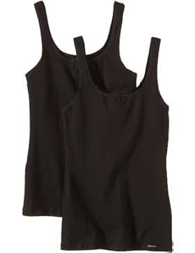 Skiny Damen Unterhemden Advantage Cotton Tank Top 2er Pack