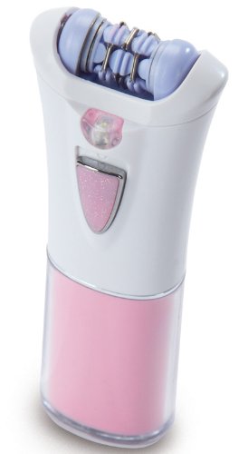 Ladies Deluxe Compact Wet and dry Cordless Shaver and Epilator.