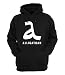 Produktbild Alligatoah Hoody Logo 2 Schwarz, Farbe:Schwarz, Größe:S