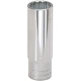Sechskant Steckschlüssel Nuss – SW 30 Mm, 1/2 Zoll Antrieb, Länge 76 Mm – Aus Chrom-Vanadium-Stahl