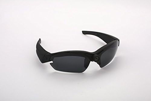 Action Cam HD camera eyewear sunglasses with integrated camera sports camera glasses Glasses in black of the brand PRECORN