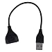 Produktbild Moliies Ersatz USB Power Ladekabel für Fitbit One Activity Tracker mit Chip Schutz Smart Armband Zubehör