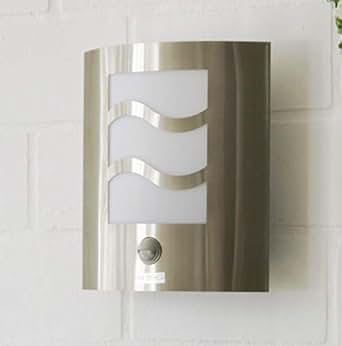 Aussenwandleuchten mit bewegungsmelder edelstahl