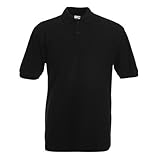  Fruit of the Loom Premium Polo Schwarz M