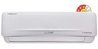 Lloyd 1 Ton 3 Star Inverter Split AC White (Copper Condenser, 2022 Model GLS12I3PWSEL)