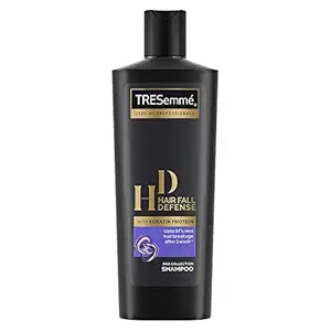 TRESemme Hair Fall Defence Shampoo, For Strong Hair, With Keratin Protein, Prevents Hair Fall due to Breakage, 185 ml,White,TRPF1N2