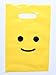 Produktbild Lifetime Inc Yellow Gunst Taschen Super Strong 24 Pack Beute Geburtstag Emoji Treat Plastiktüte