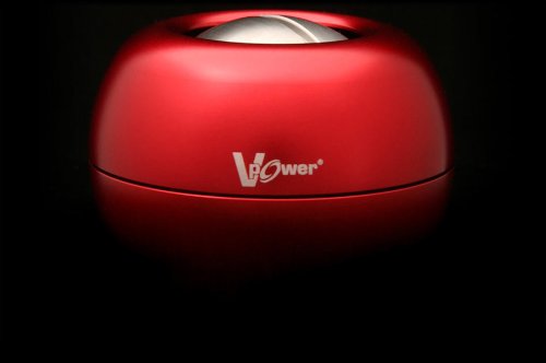 Kernpower® Hand und Armtrainer V-Power Metall Powerball, Rot, 038 - 4