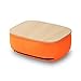 Produktbild NEYIUIA Computer-Schreibtische Für Kleine Räume Laptoptisch, Multifunktion Bett Rückenlehne Kopfstütze Gepolsterte Schale, Knietabelle/Schreibtisch,Orange