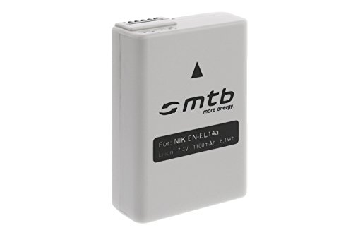 2 Batteries   Chargeur  USB Auto Secteur  pour EN-EL14a   Nikon DF  D3300  D3400  D5300  D5500   Coolpix P7800  Chip Infolithium optimis   - 7 2V - 1100 mAh 