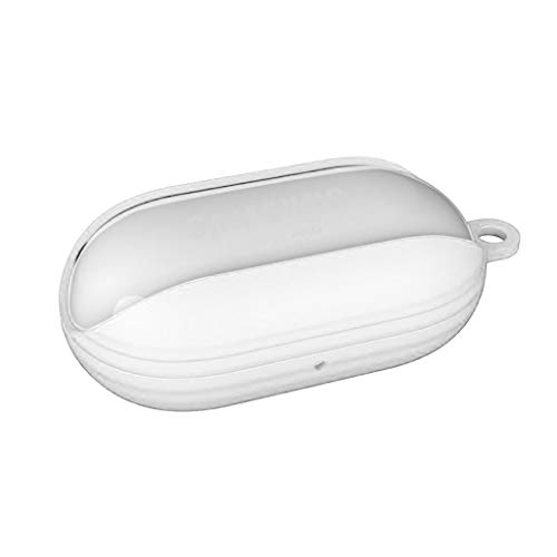 Preisvergleich Produktbild HSKB Kopfhörer Silikon Case, Schutzhülle Skin Tasche Staubdicht Kratzfestes Gehäuse Fall-Abdeckung für Samsung Galaxy Buds Bluetooth in Ear Ohrhörer Case Cover (Weiß)