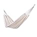 Produktbild DecoKing 43288 Hängematte Outdoor Indoor 210x150 cm Hängesessel Hängesitz Hammock Belastbarkeit bis 300kg Tragetasche Baumwolle Beige Creme Cream