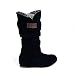 Produktbild Stiefel Damen Julywe Damen Herbst Winter Kniehohe Flache Ferse Nubuck Motorrad Boot Schuhe Stiefel Mode