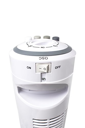 SUNTEC Turmventilator CoolBreeze 7.400 TV [74 cm hoch, 3 Stufen, oszillierend, 2-Stunden Timer, 45 Watt] - 3