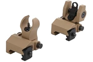 Royal Plus Set TACCHE di Mira Anteriore E Posteriore in Alluminio Tan