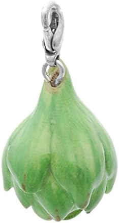 Miyabilondon Handmade Porcelain [Artichoke] Clip On Charm