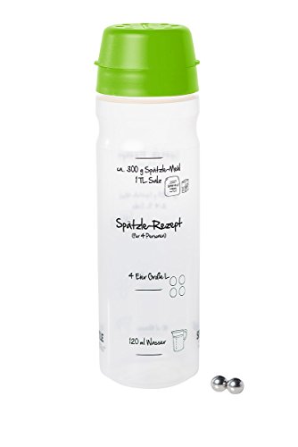 4-Portionen-Spätzle-Shaker in grün - 2