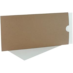 Schuber, Schiebekarte, Artoz Green Line DIN lang im Vintage - Stil, Grocer Craft