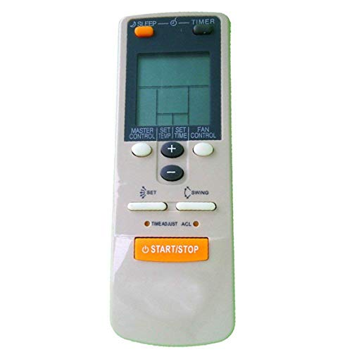 GOLDENRIVER E0-Class Material AR-JW2 Reemplazo Mando a Distancia Compatible para Fujitsu Ar-jw1 Ar-jw11 Ar-jw13 Ar-jw17 Ar-jw19 Ar-jw2