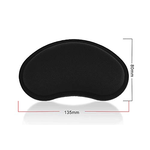 Preisvergleich Produktbild Lomas ergonomische Mauspad gel Handgelenkauflage Maus Handballenauflage Anti-Sehnenscheidenprobleme für Computer und Laptop,schwarz