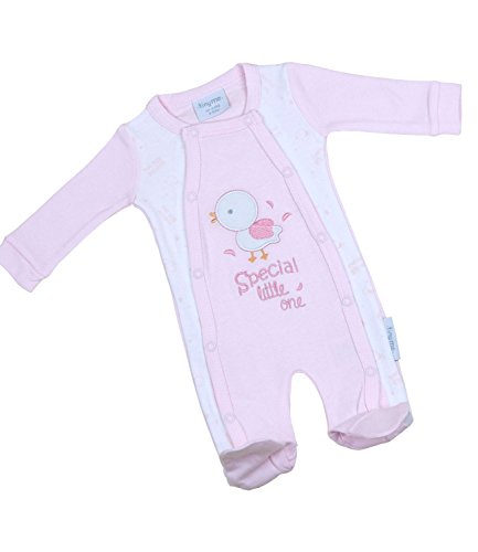 BabyPrem Premature Baby Sleepsuit SCBU Neonatal Clothes Duck 3-8lb PINK P2