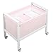 Petit Praia 50 x 80 x 75 cm Small Crib Moon White Orson Rosa
