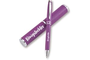 GERTH MEDIEN Königstochter - Kugelschreiber in Etui (lila)