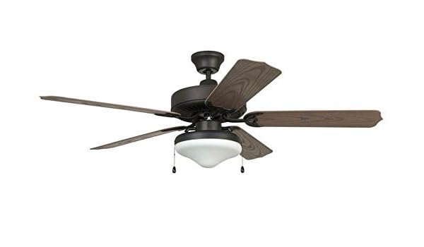 Litex E Wod52abz5c All Weather 52 Aged Bronze Ceiling Fan With